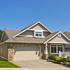 House with Asphalt Roof